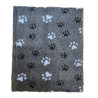 Dry Bed Hundedecke GR. M grau/blau mit Pfoten