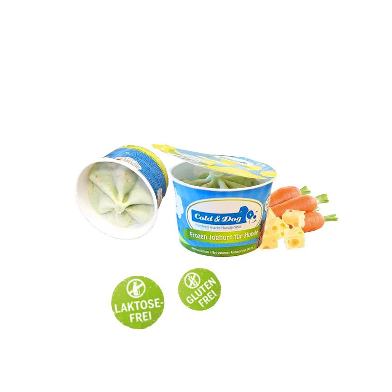 2x 90ml Eis Käse mit Birne Cold&Dog