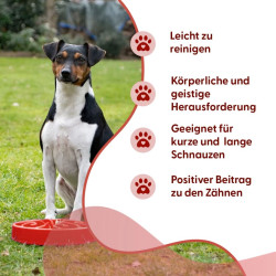 Anti-Schling Napf Gr. S rot