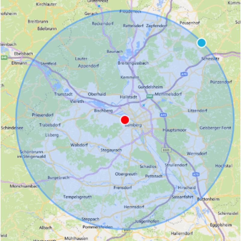 Lieferservice Raum Bamberg