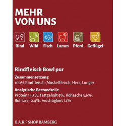 800g Rindfleisch Bowl pur