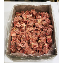 Pferdemuskelfleisch 5kg in Würfel gefroren