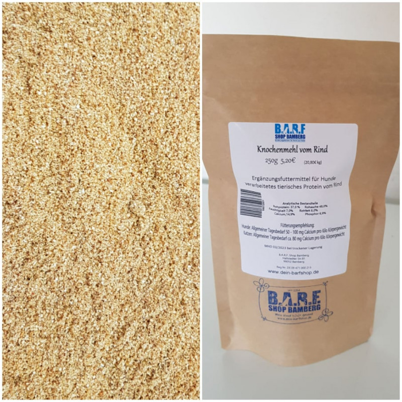 200g Rinder Knochenmehl