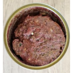 800g Deluxe Rind Menü BARF Aufteilung